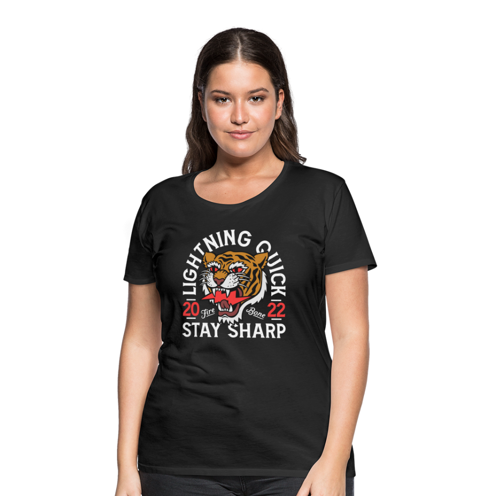 Lightning Quick - Premium T-Shirt - black