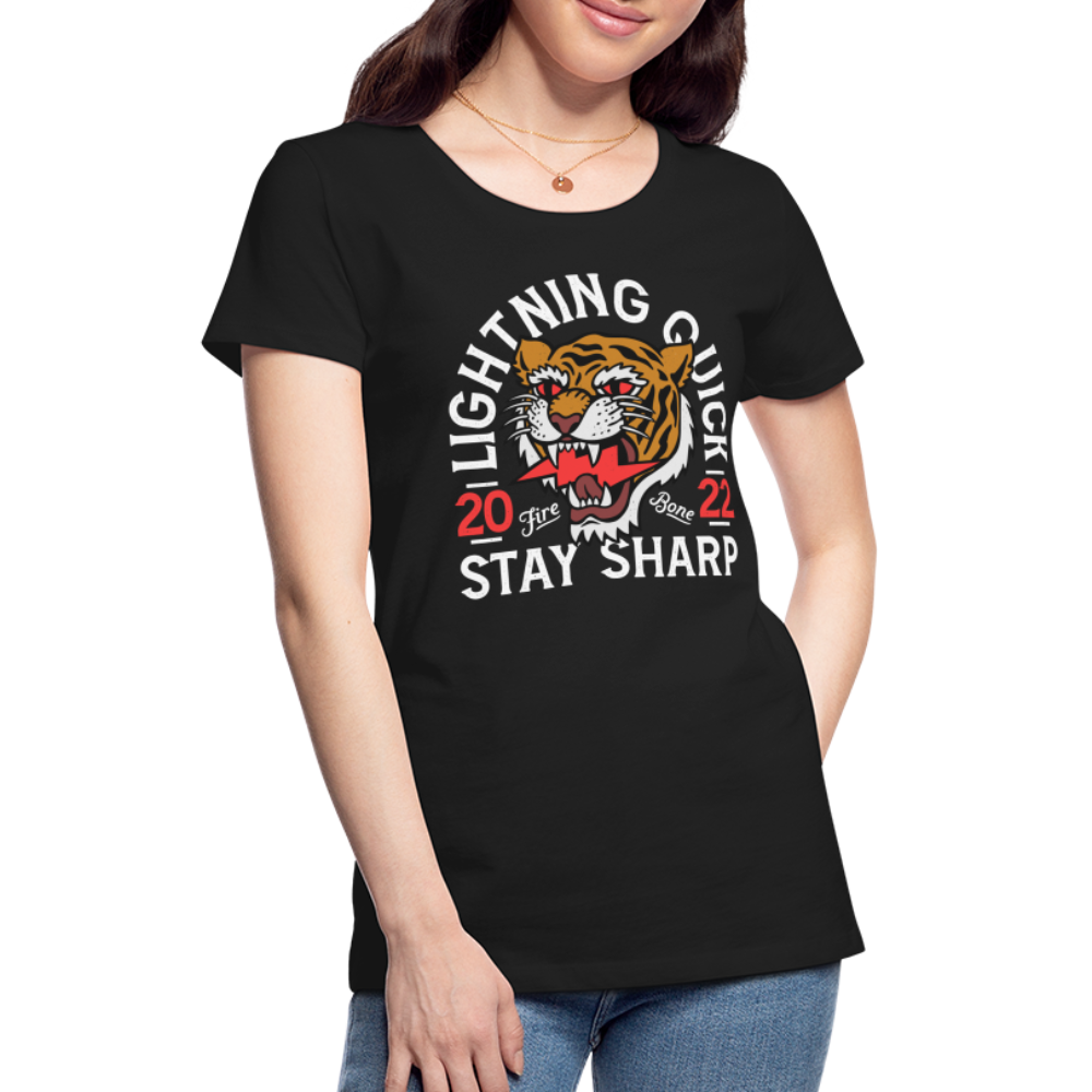 Lightning Quick - Premium T-Shirt - black