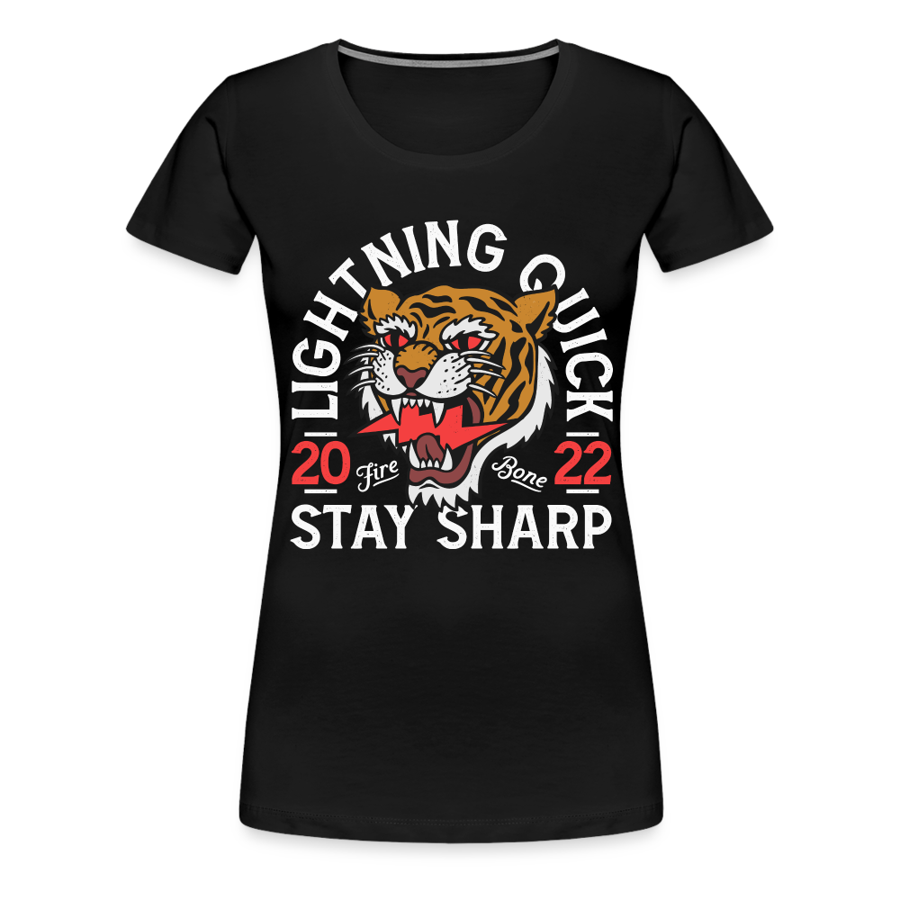 Lightning Quick - Premium T-Shirt - black