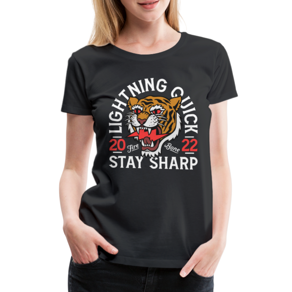 Lightning Quick - Premium T-Shirt - black
