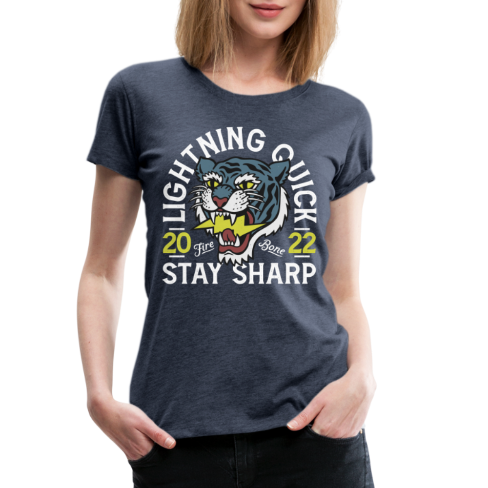 Lightning Quick - Premium T-Shirt - heather blue