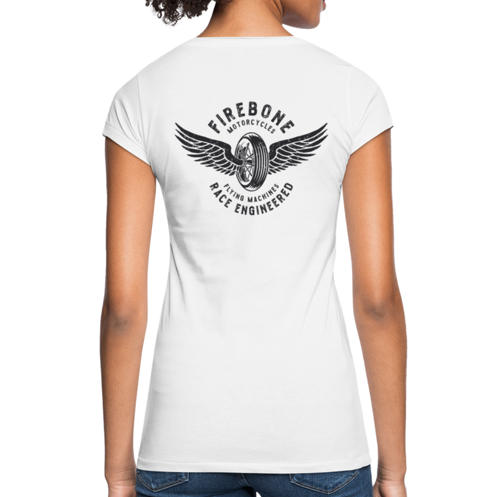Wheels and Wings - Vintage T-Shirt - white
