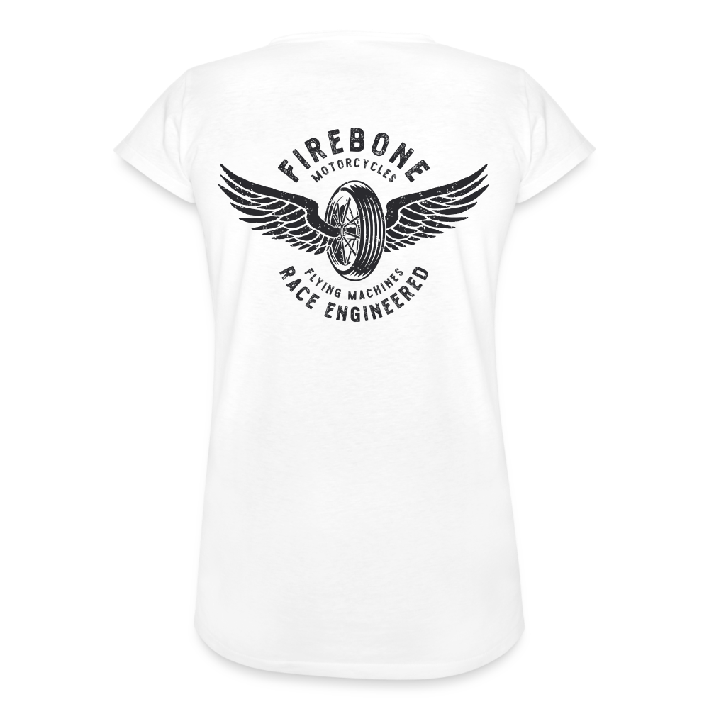 Wheels and Wings - Vintage T-Shirt - white