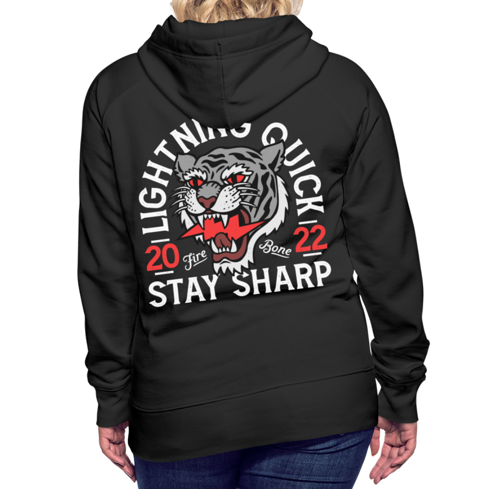 Lightning Quick - Premium Hoodie - black