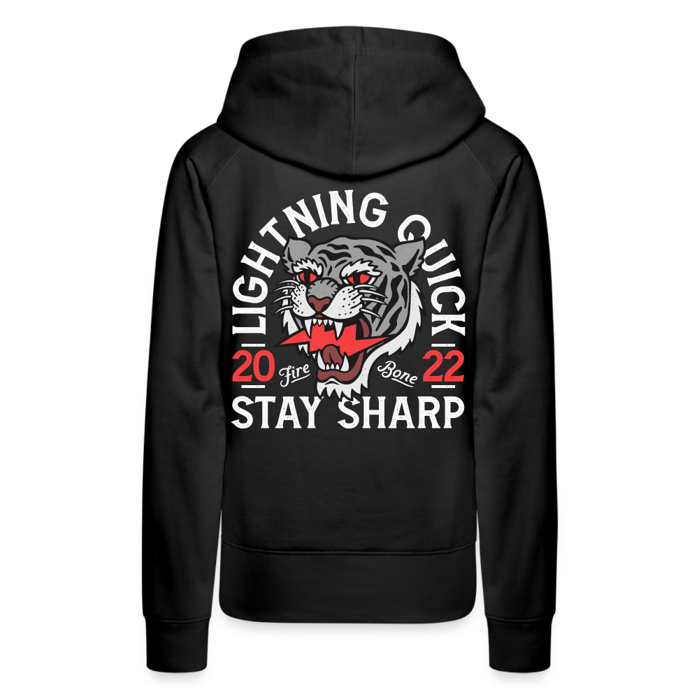 Lightning Quick - Premium Hoodie - black