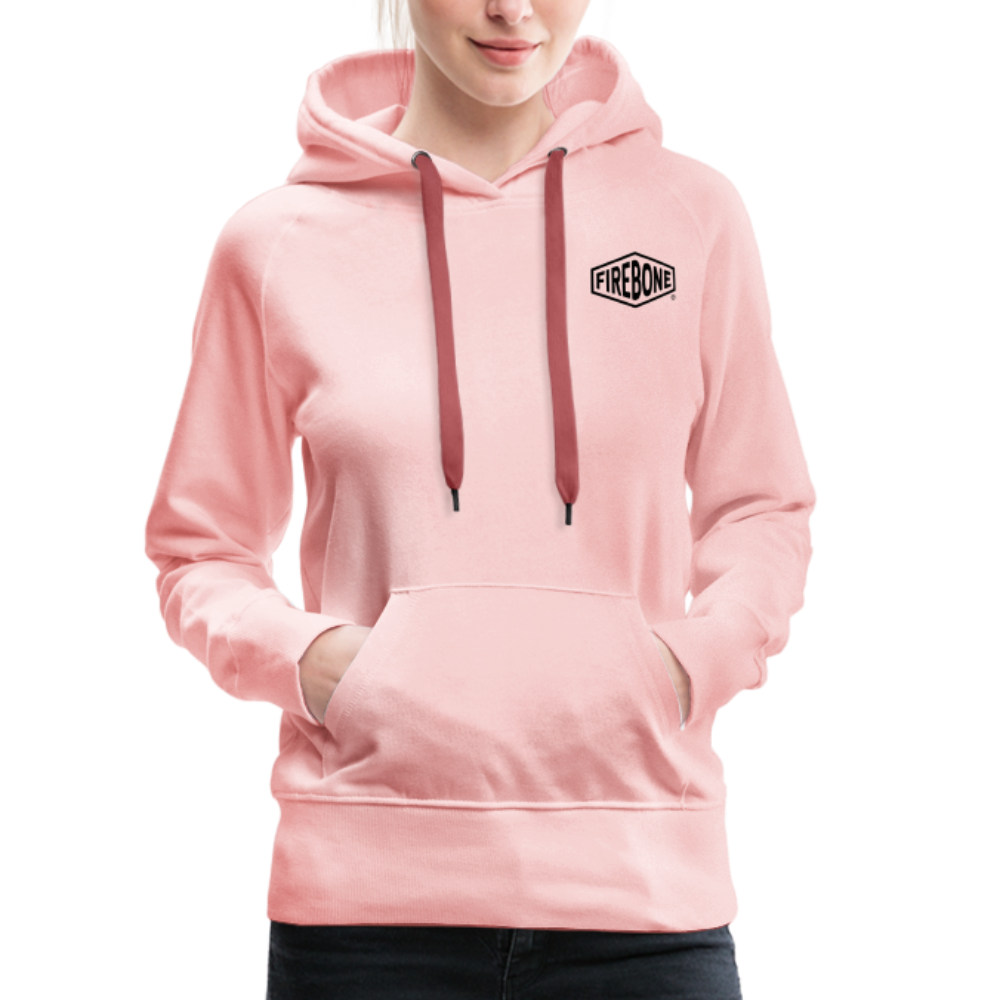 Stay Bold - Pink Premium Hoodie - crystal pink