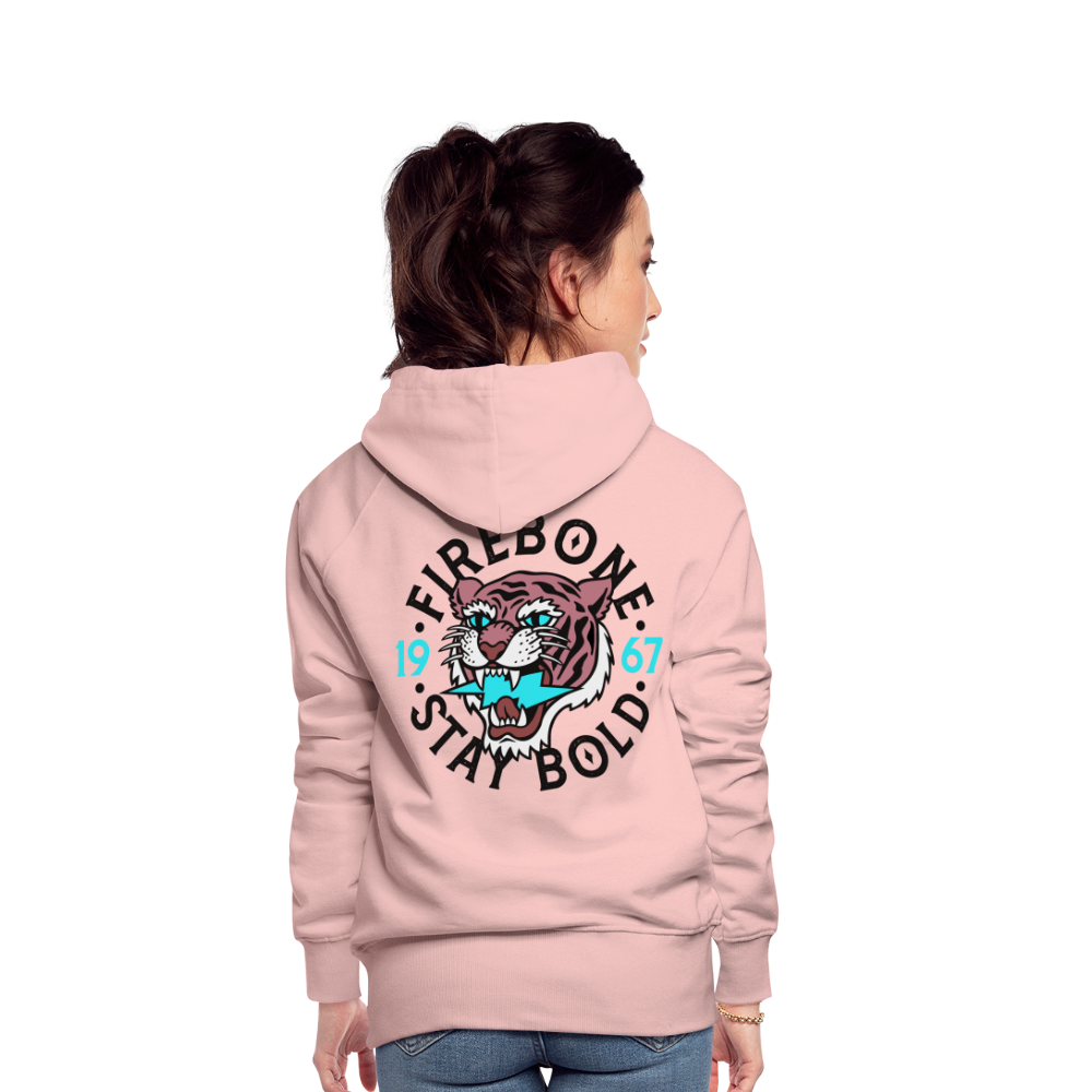 Stay Bold - Pink Premium Hoodie - crystal pink