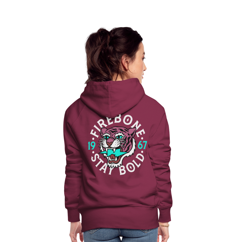 Stay Bold - Bordeaux Premium Hoodie - bordeaux