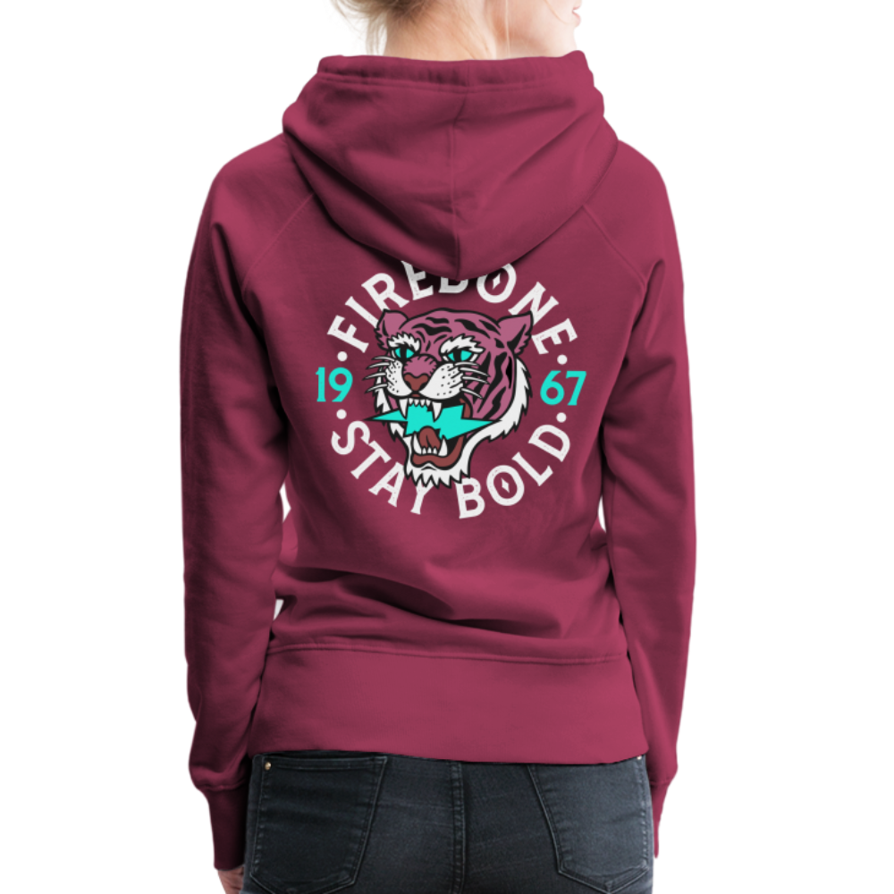 Stay Bold - Bordeaux Premium Hoodie - bordeaux