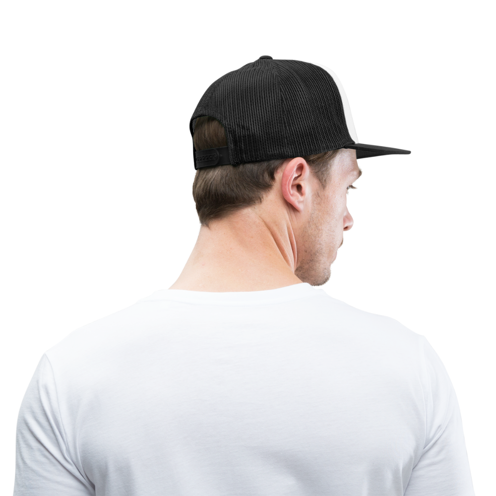 Firebone logo - Trucker Cap - white/black
