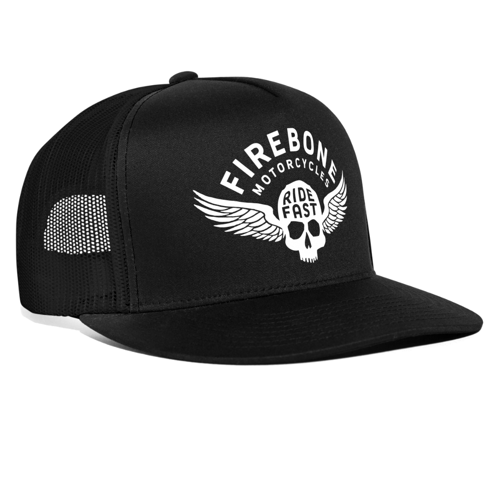 Ride Fast -Trucker Cap - black/black