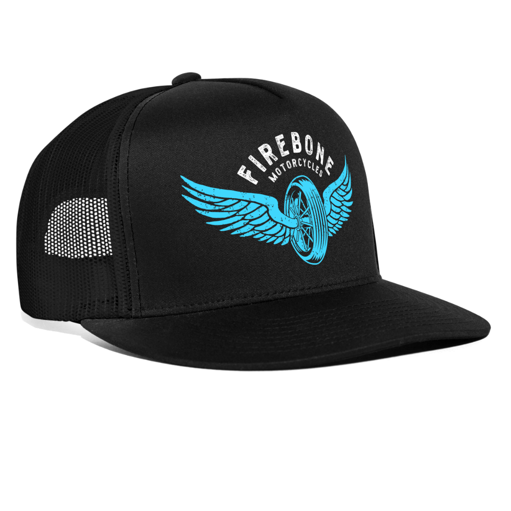 Wheels and Wings - Trucker Cap - black/black