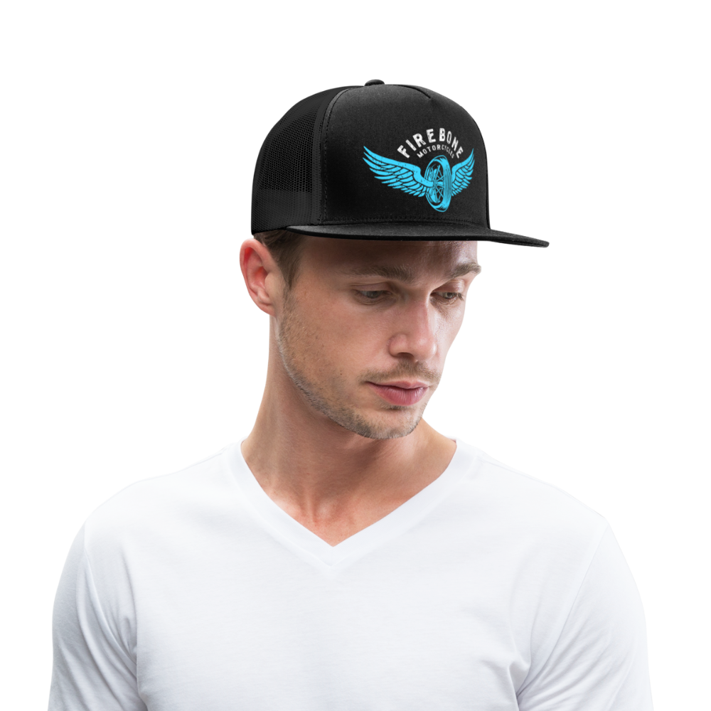 Wheels and Wings - Trucker Cap - black/black