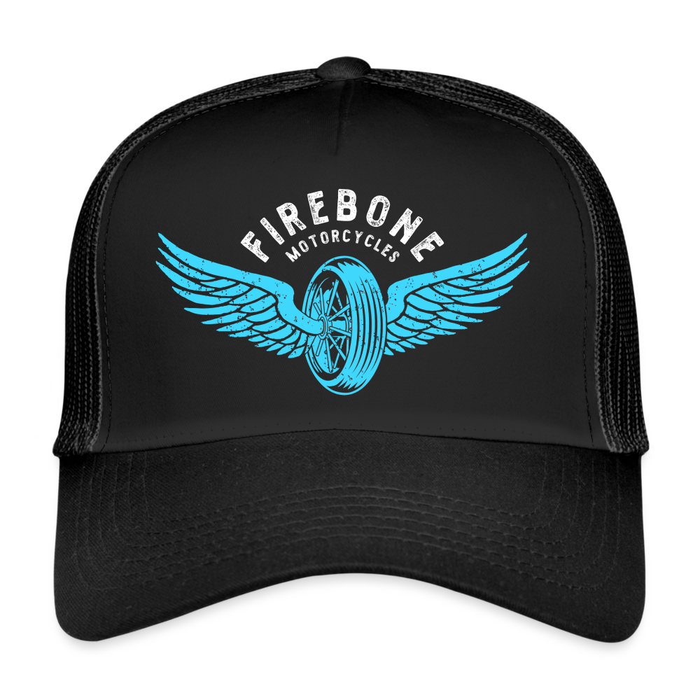 Wheels and Wings - Trucker Cap - black/black