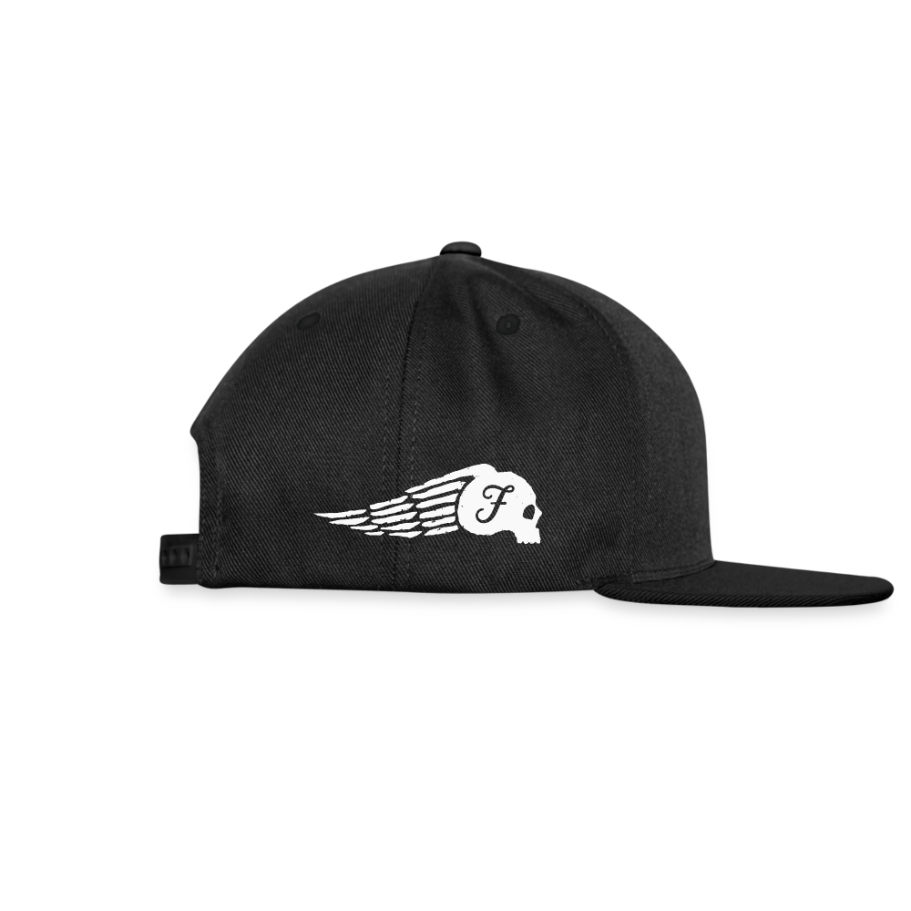 Firebone motocycle with skulls -Trucker Cap - black/black