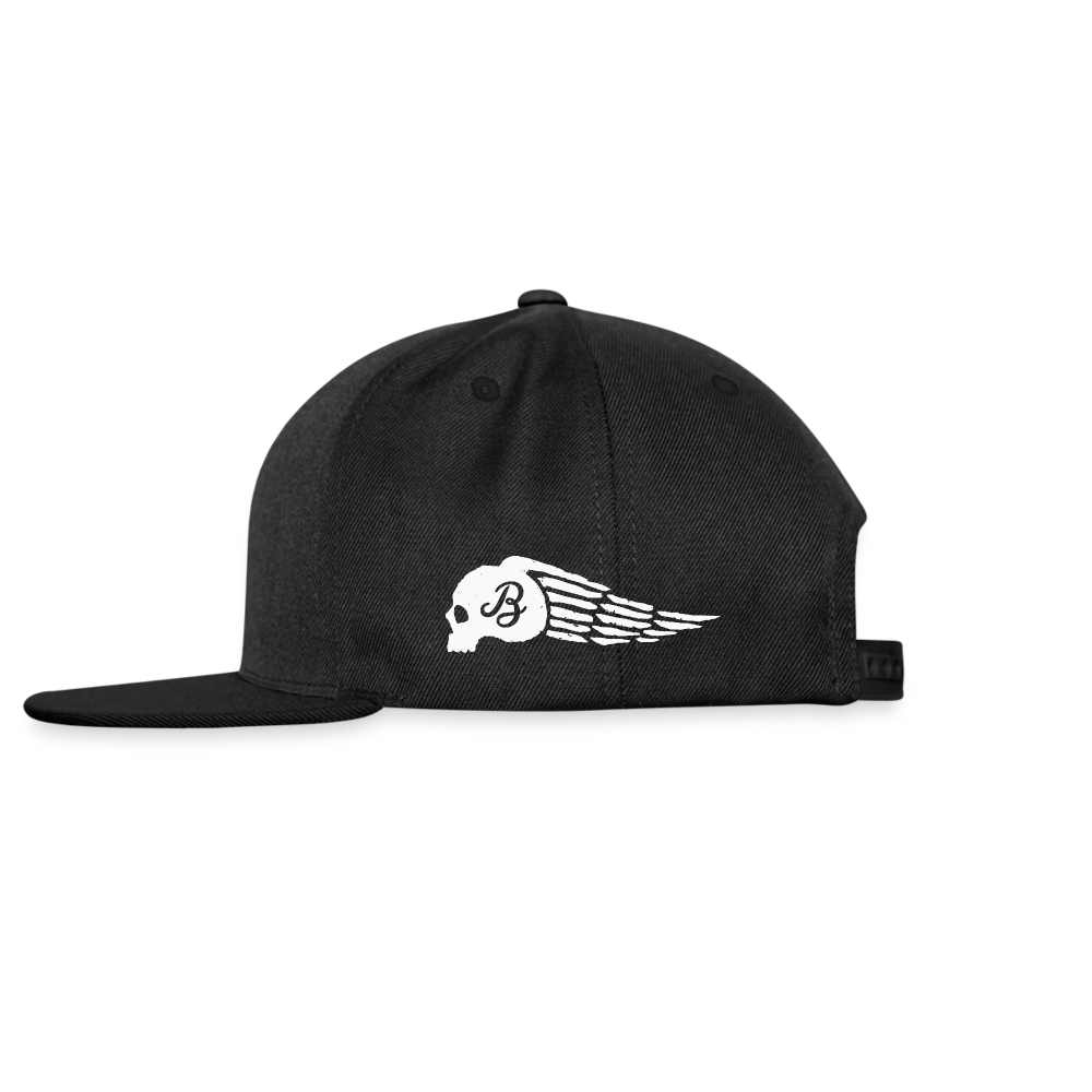 Firebone motocycle with skulls -Trucker Cap - black/black