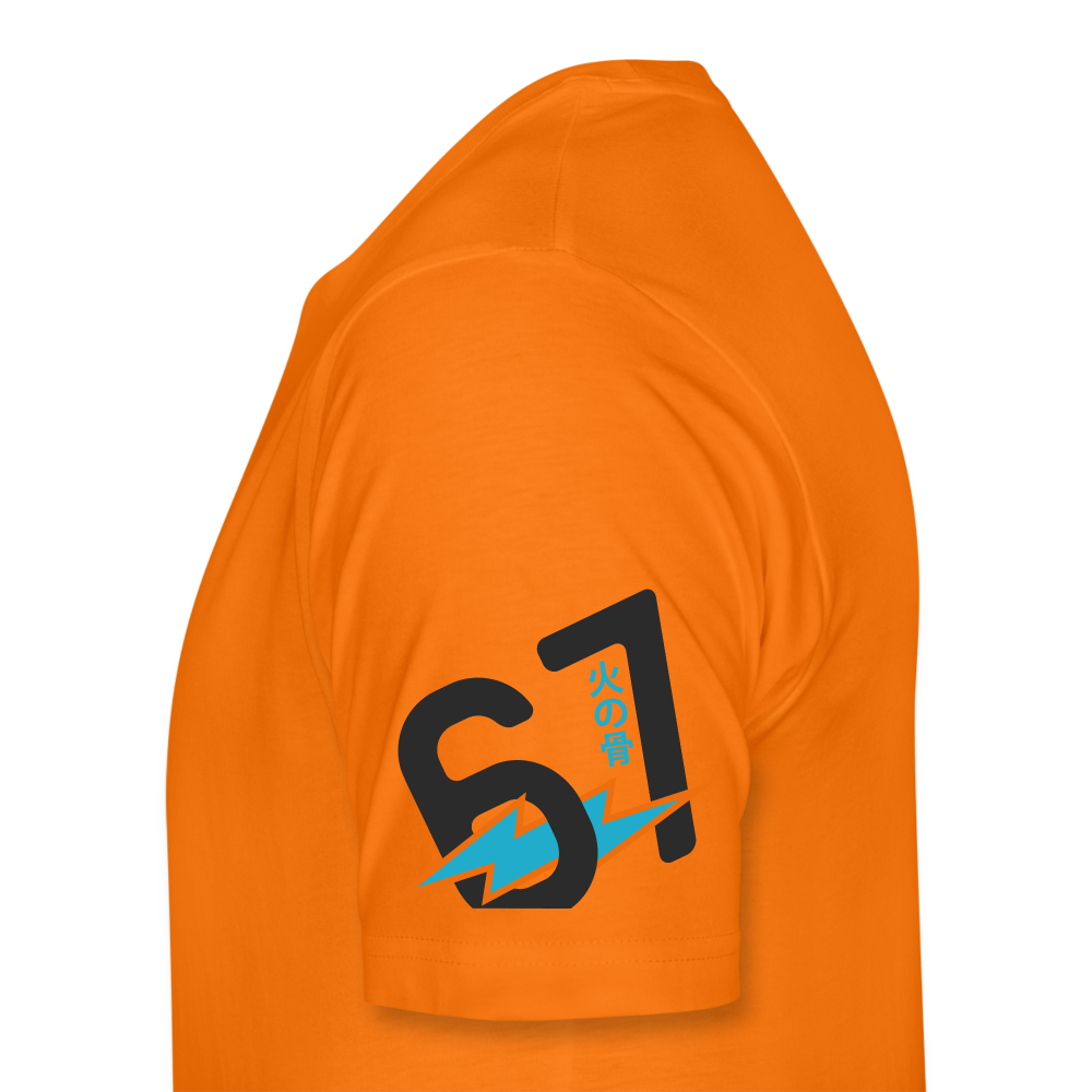 This life owes you nothing - Premium t-shirt - orange