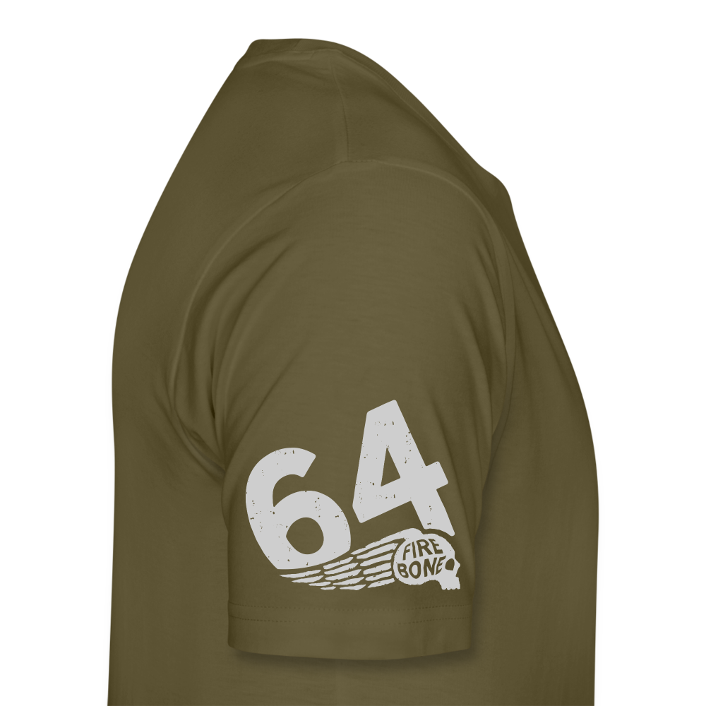 Super Quick Skull - Premium T-Shirt - khaki