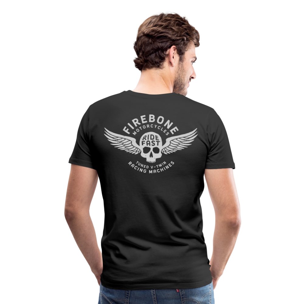 Super Quick Skull - Men’s Premium T-Shirt - black