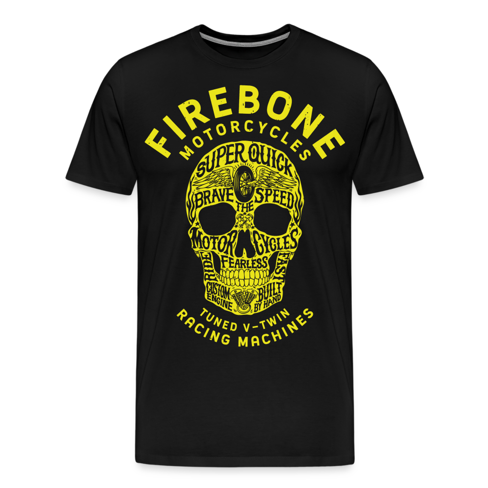 Super Quick skullz - Men’s Premium T-Shirt - black