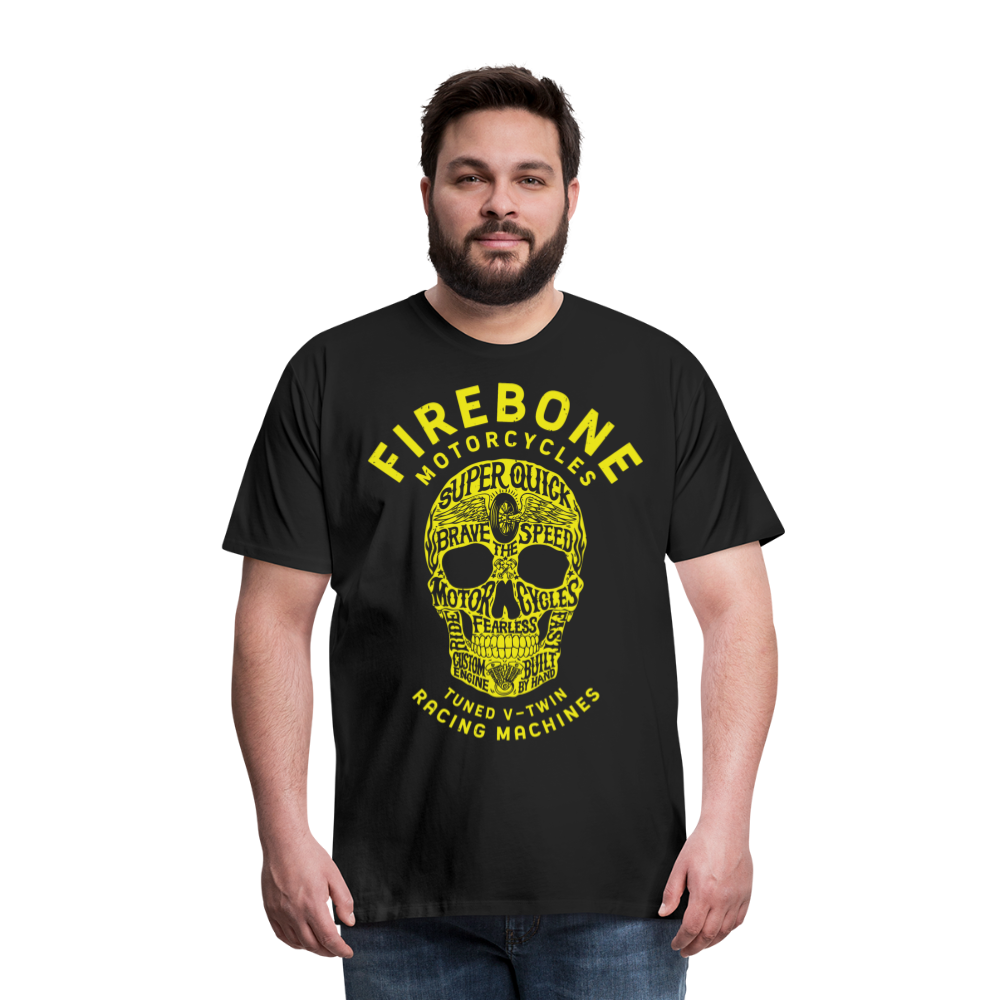 Super Quick skullz - Men’s Premium T-Shirt - black