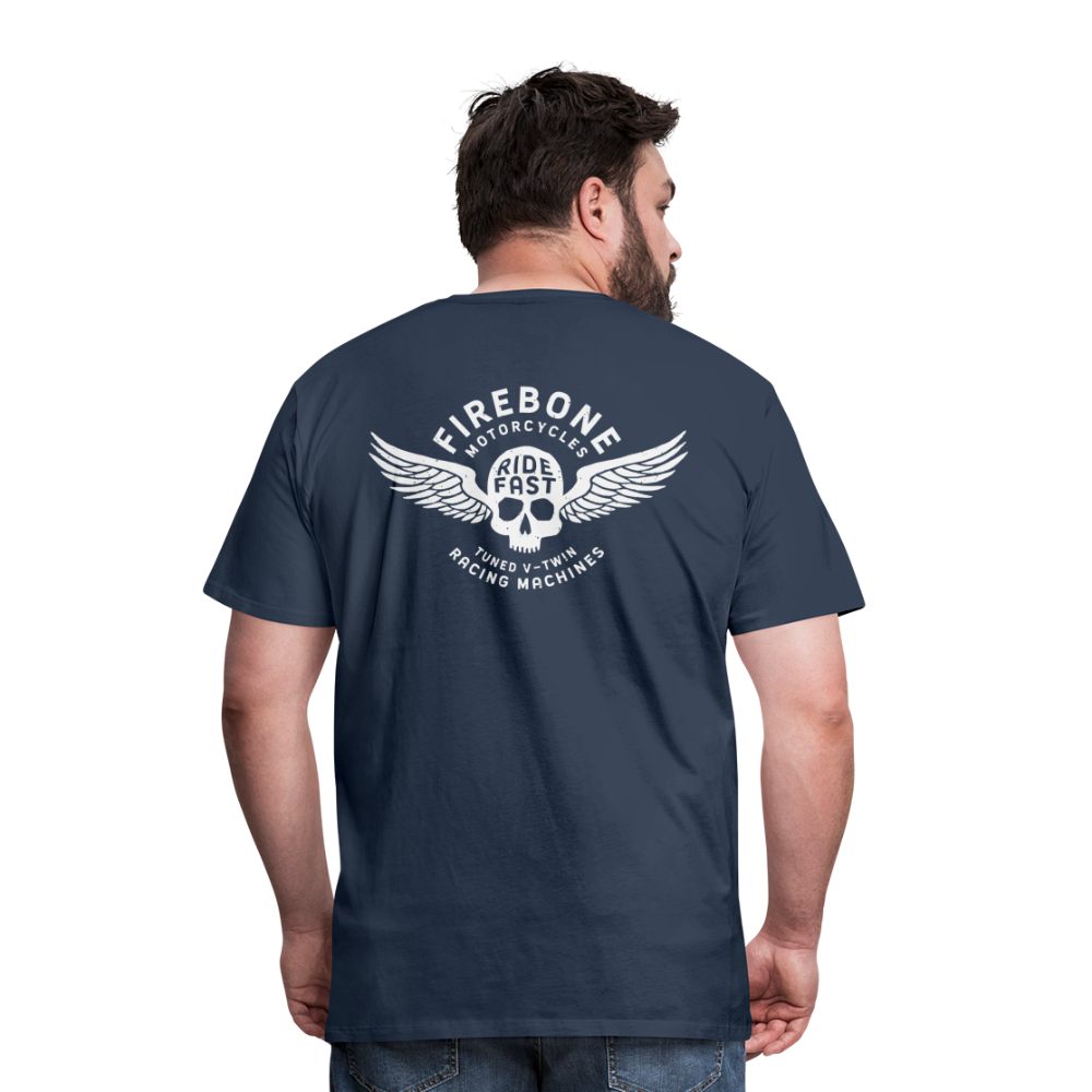 Super Quick Skullz - Men’s Premium T-Shirt - navy