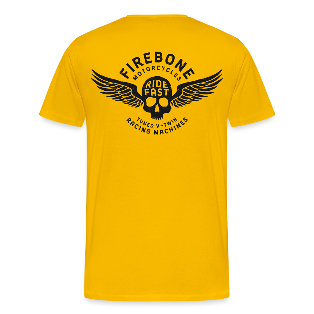 Super Quick Skullz - Men’s Premium T-Shirt - sun yellow