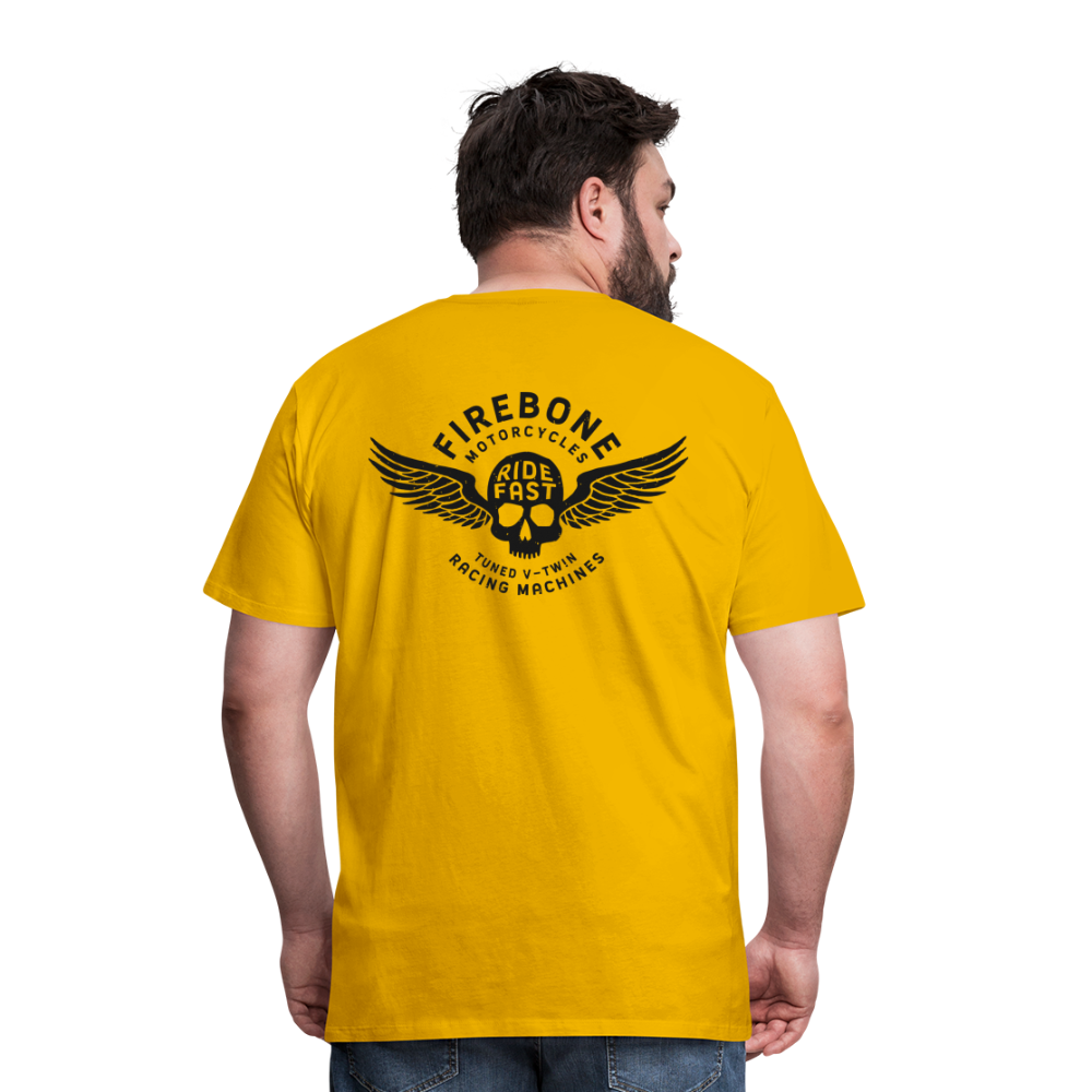 Super Quick Skullz - Men’s Premium T-Shirt - sun yellow