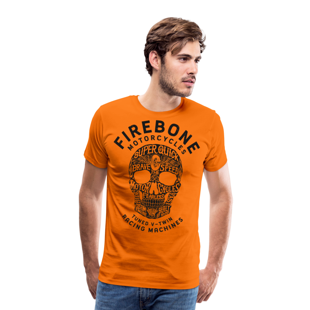 Super Quick Skullz - Men’s Premium T-Shirt - orange