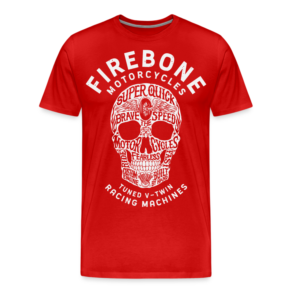 Super Quick Skullz - Men’s Premium T-Shirt - red