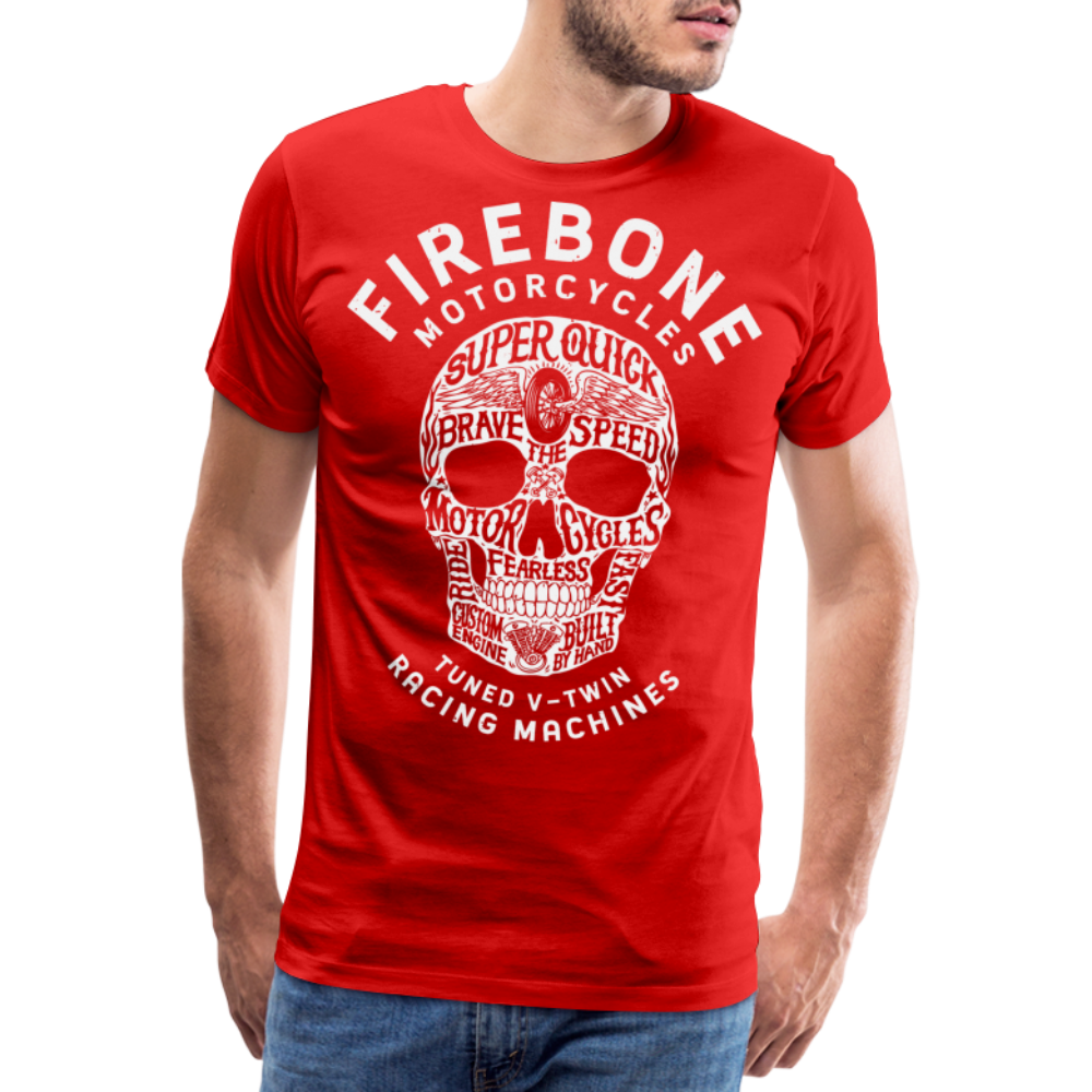 Super Quick Skullz - Men’s Premium T-Shirt - red