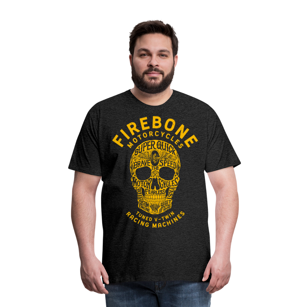 Super Quick Skullz - Men’s Premium T-Shirt - charcoal grey