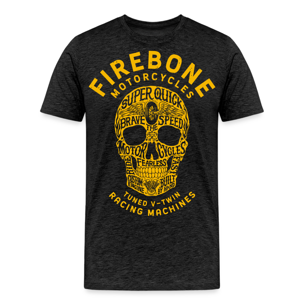 Super Quick Skullz - Men’s Premium T-Shirt - charcoal grey