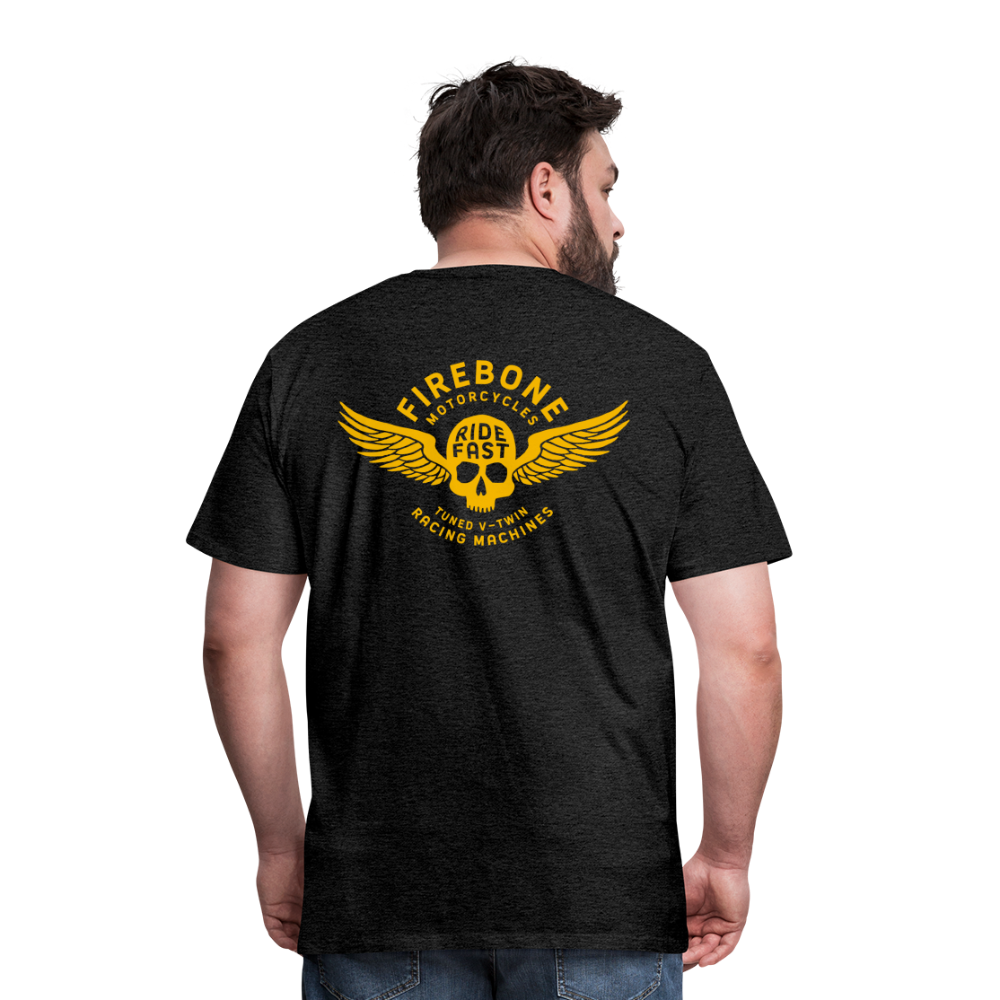 Super Quick Skullz - Men’s Premium T-Shirt - charcoal grey