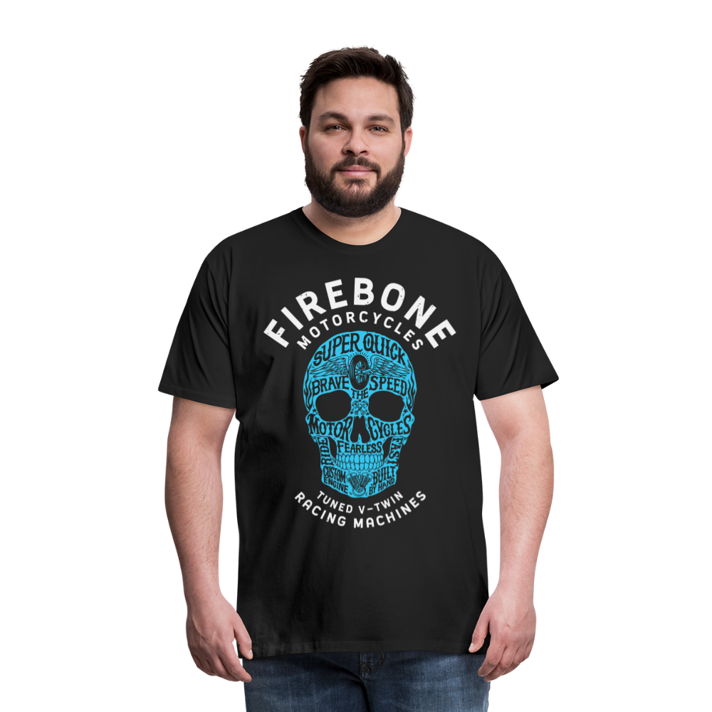 Super Quick Skullz Two colours - Men’s Premium T-Shirt - black