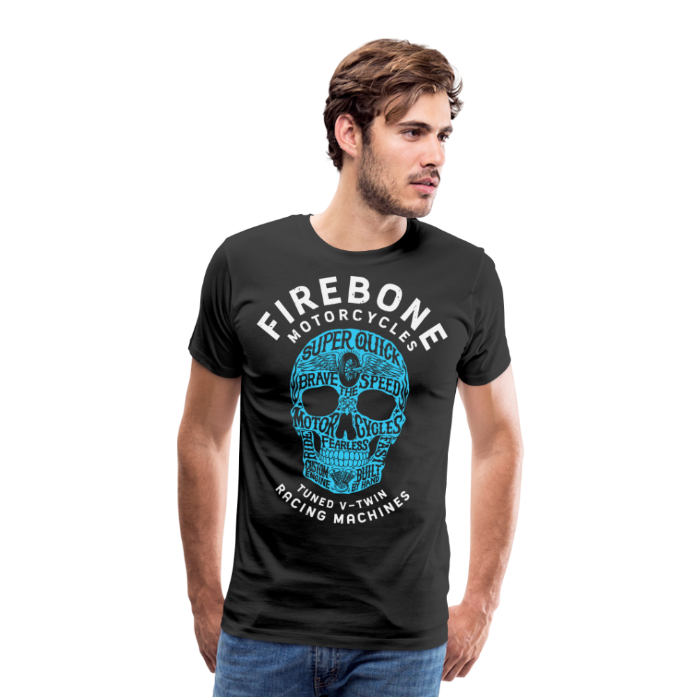 Super Quick Skullz Two colours - Men’s Premium T-Shirt - black