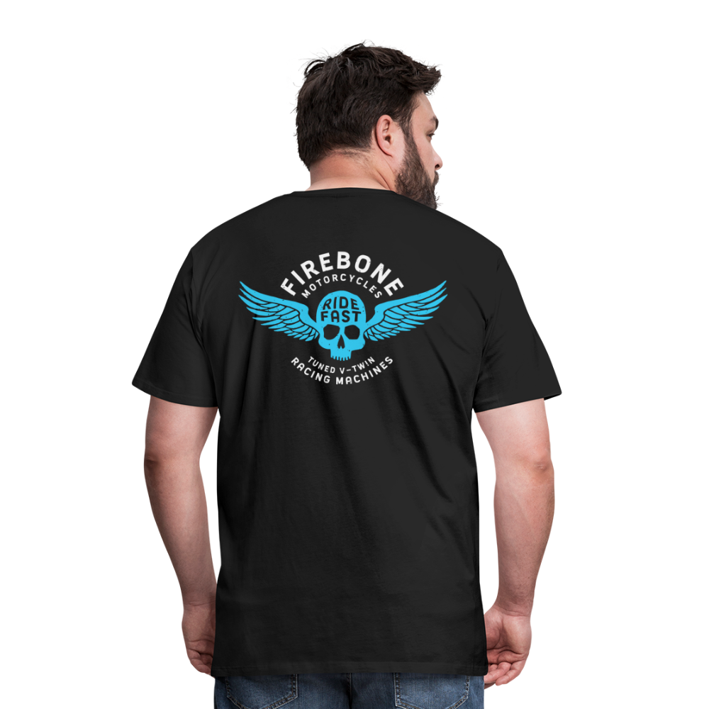 Super Quick Skullz Two colours - Men’s Premium T-Shirt - black