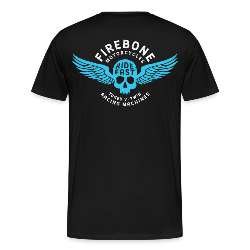 Super Quick Skullz Two colours - Men’s Premium T-Shirt - black