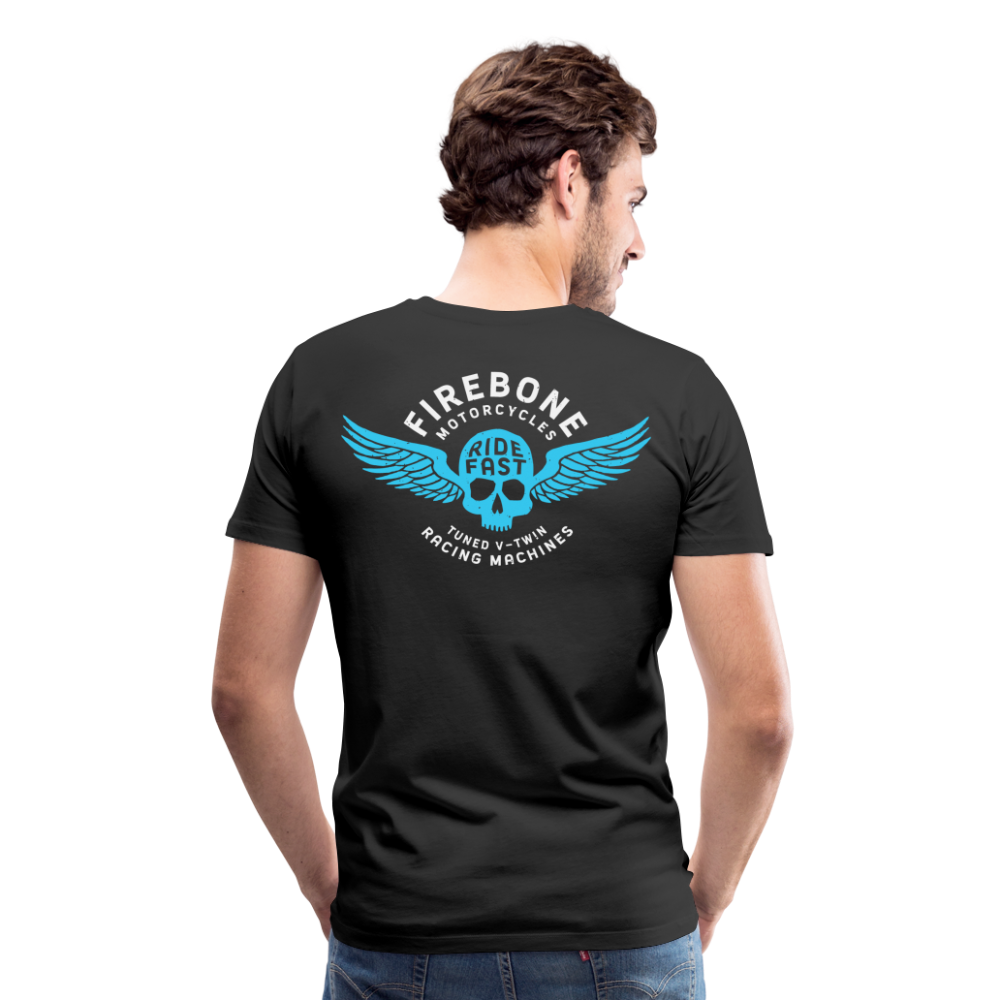 Super Quick Skullz Two colours - Men’s Premium T-Shirt - black