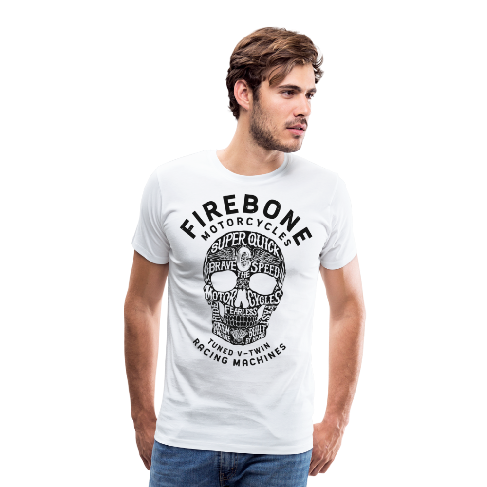 Super Quick Skullz - Men’s Premium T-Shirt - white