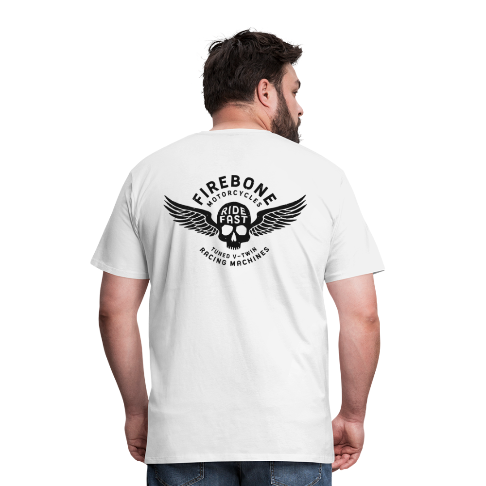 Super Quick Skullz - Men’s Premium T-Shirt - white