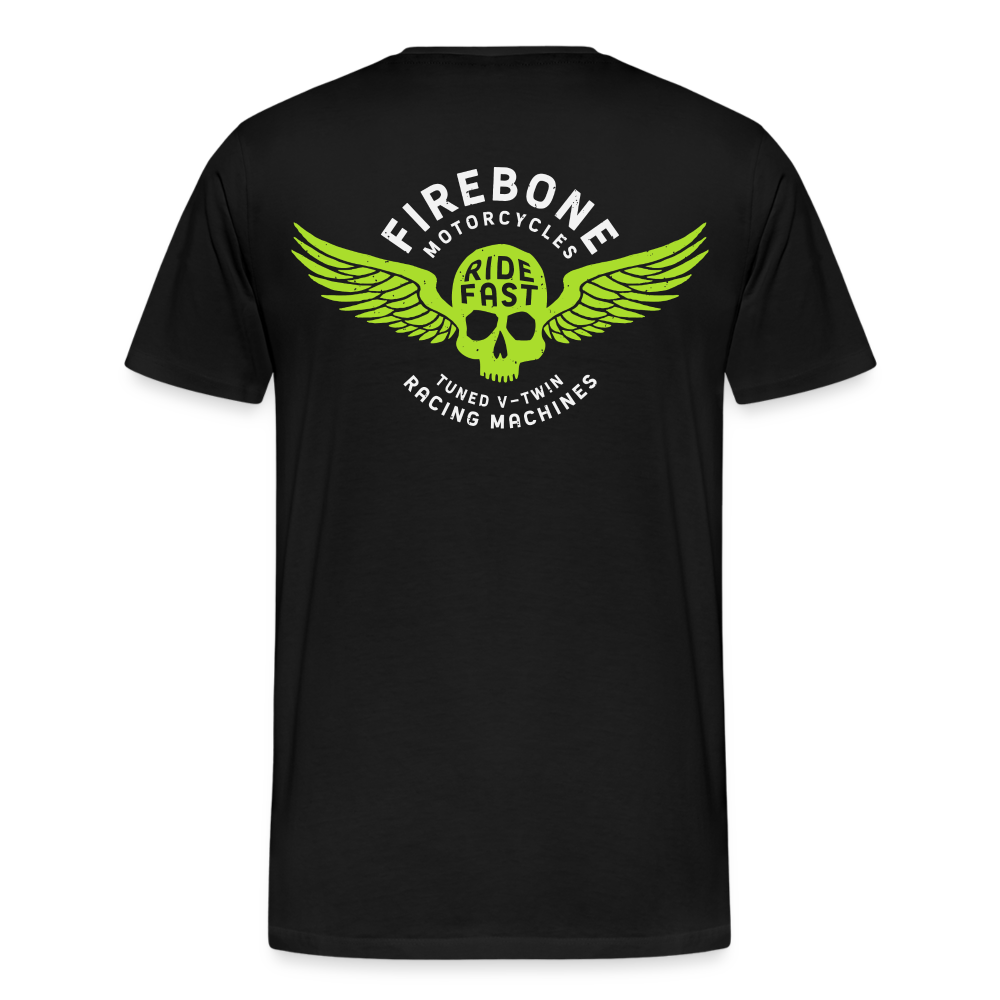 Super Quick Skullz Two colours -Men’s Premium T-Shirt - black