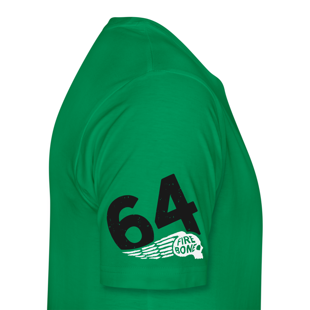 Super Quick Skullz Two Colours - Men’s Premium T-Shirt - kelly green