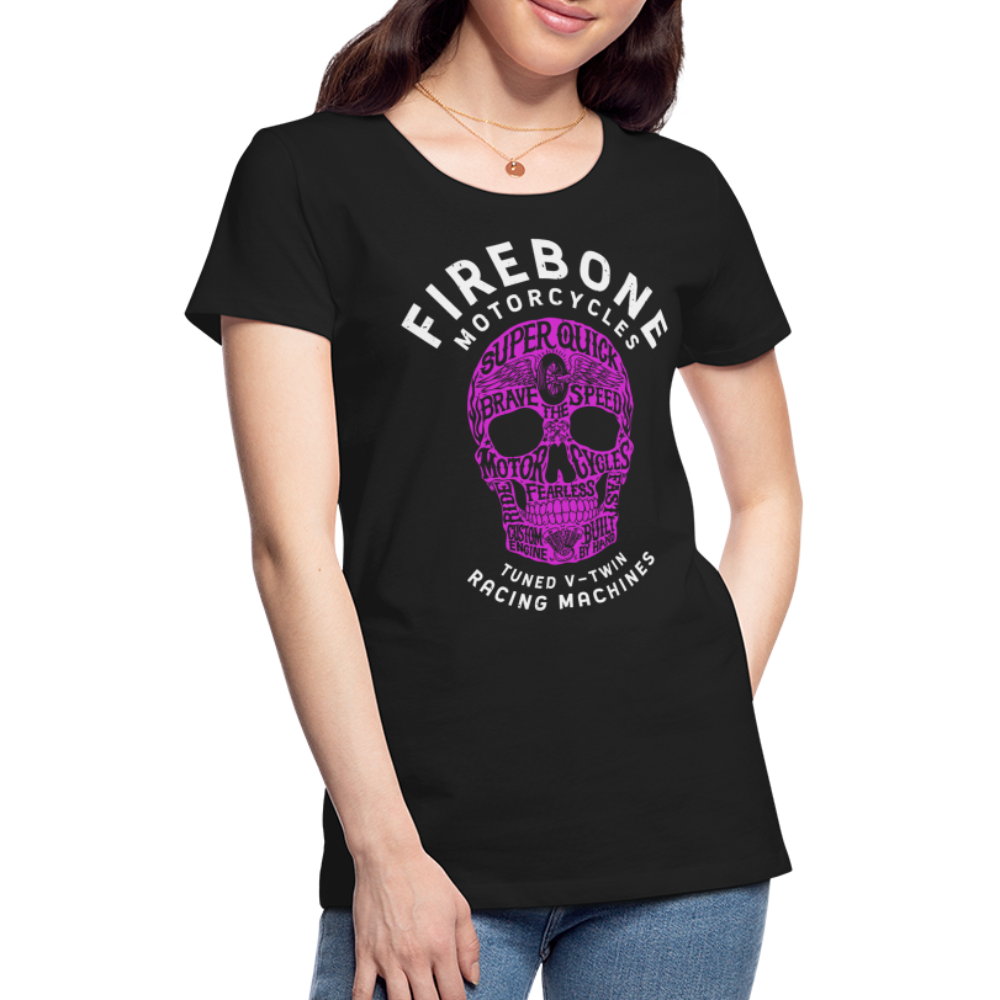 Super Quick Skullz - Women’s Premium T-Shirt - black