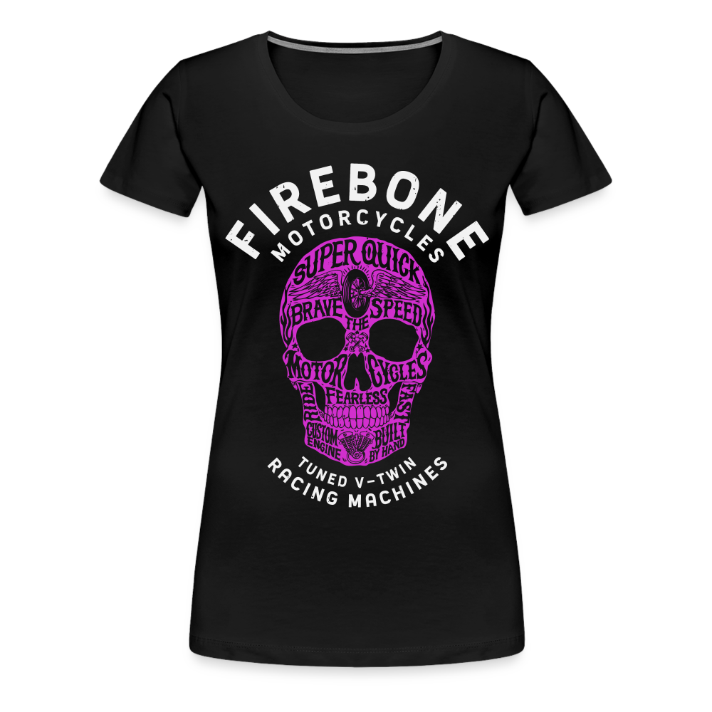 Super Quick Skullz - Women’s Premium T-Shirt - black