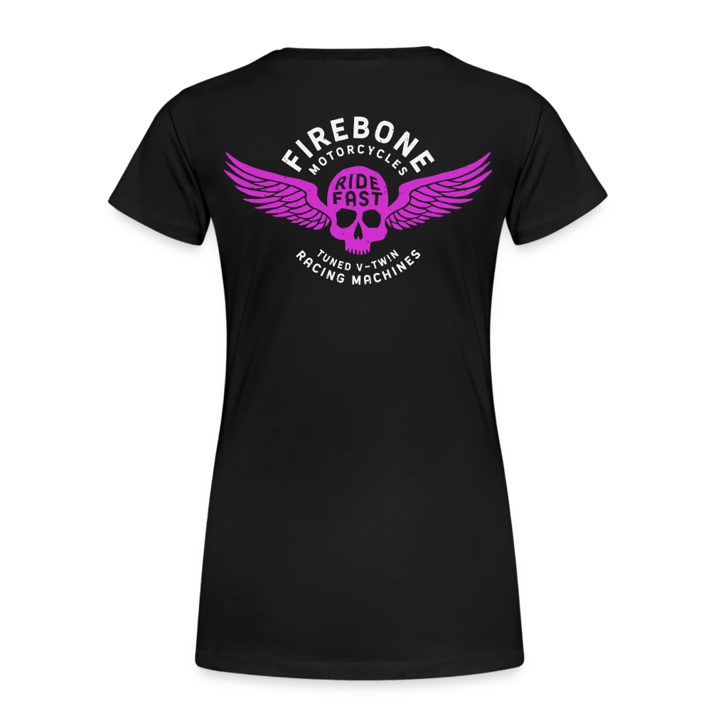 Super Quick Skullz - Women’s Premium T-Shirt - black
