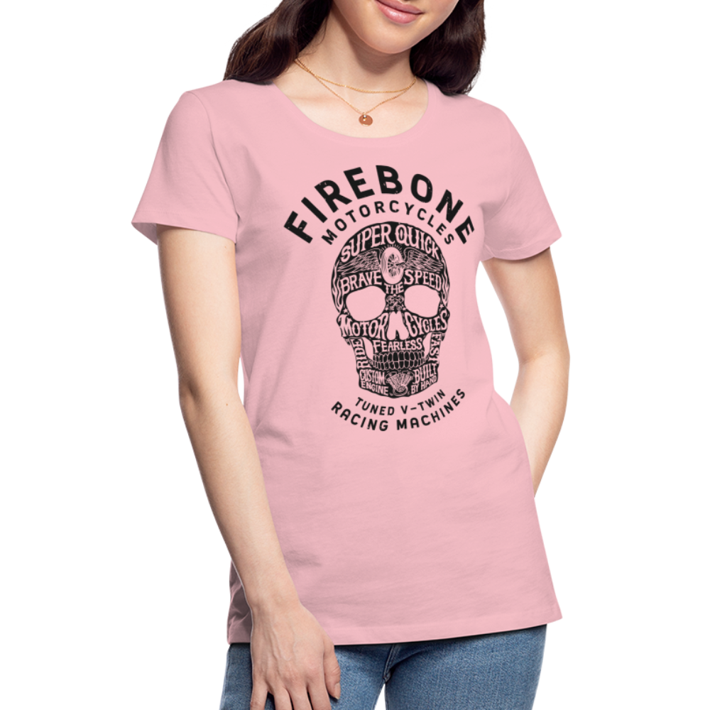 Super Quick Skullz - Women’s Premium T-Shirt - rose shadow