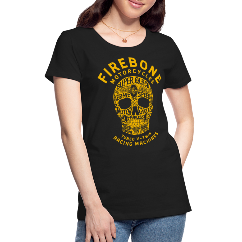 Super Quick Skullz - Women’s Black Premium T-Shirt - black