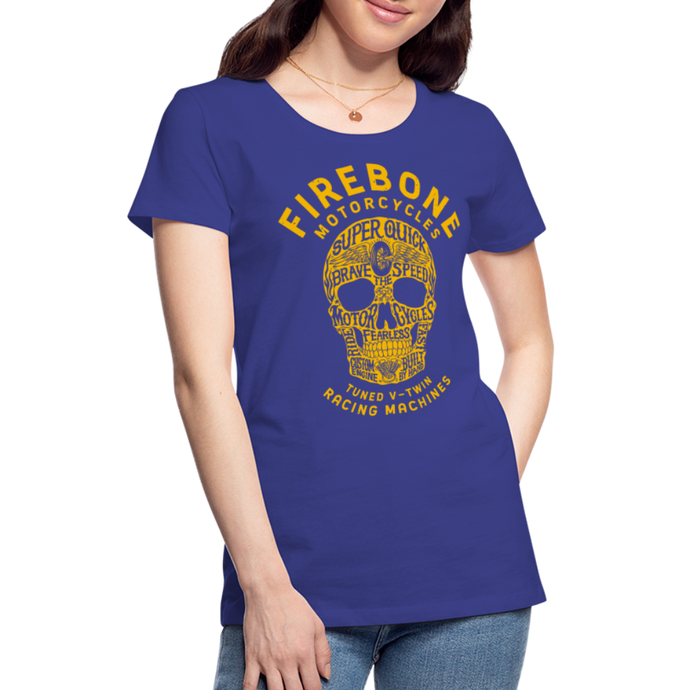 Super Quick Skullz - Women’s Purple Premium T-Shirt - royal blue