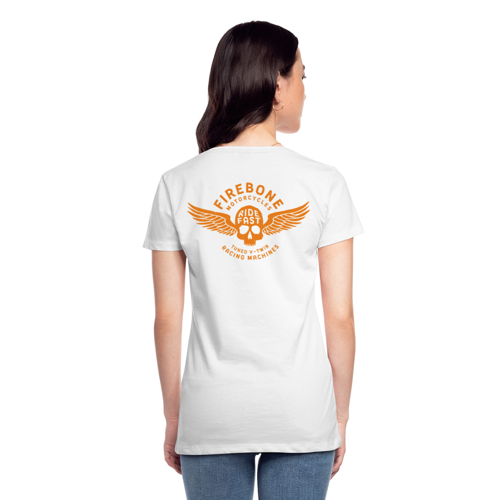 Super Quick Skullz - Women’s White Premium T-Shirt - white